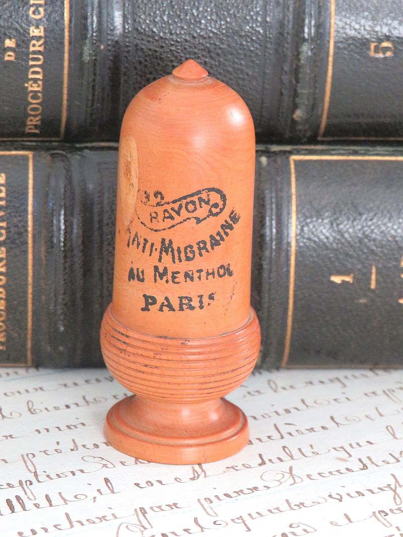 Antieke houten container - Rayon - Au Menthol - Paris