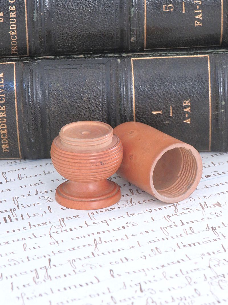 Antieke houten container - Rayon - Au Menthol - Paris