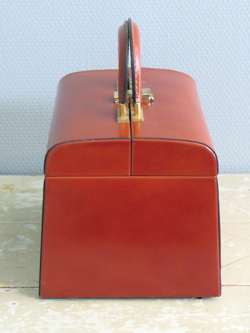 Vintage Franse beautycase "Le Tanneur" (nieuw)