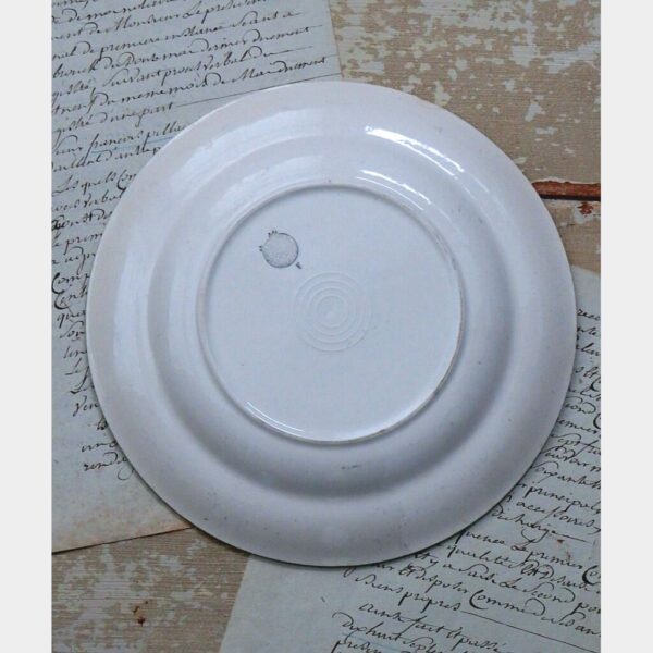 Oud bord Boch La Louvière