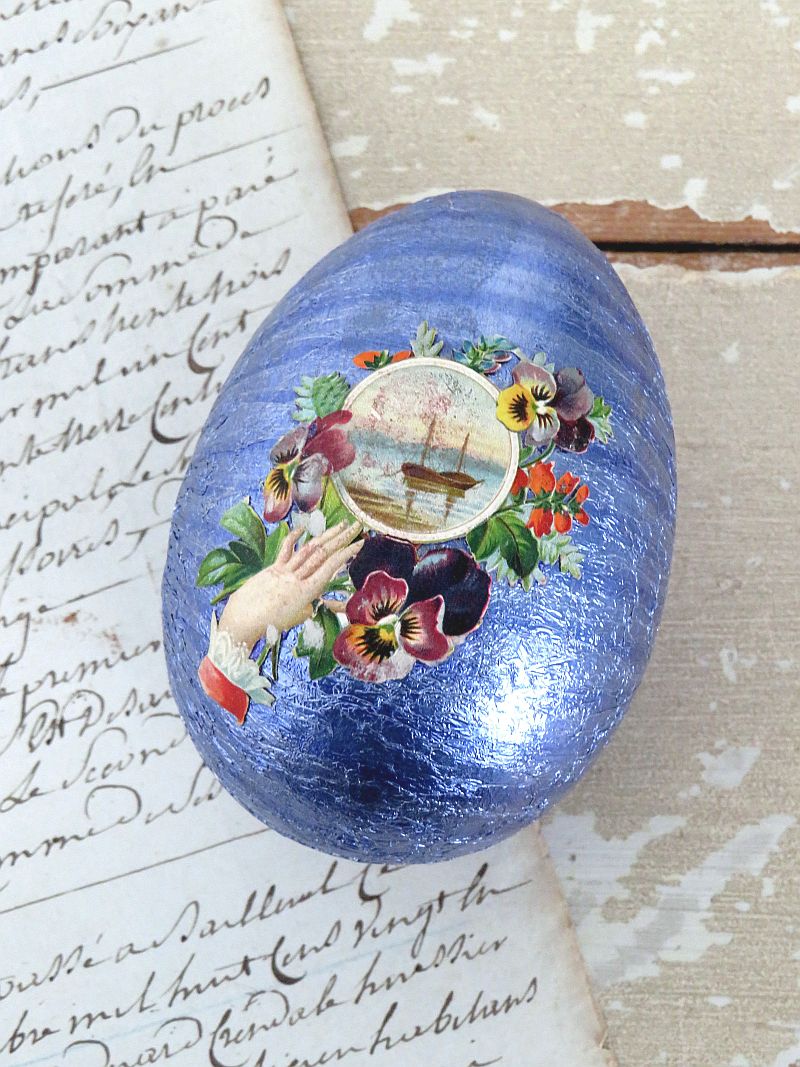 Candycontainer "Paasei - lavendelblauw-GDR"