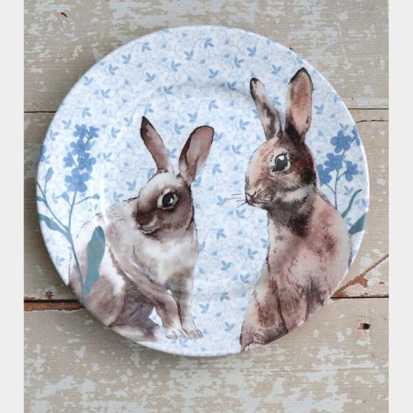 Engels bord/ schaal Royal Stafford "Easter Bunny / Rabbit (28cm)
