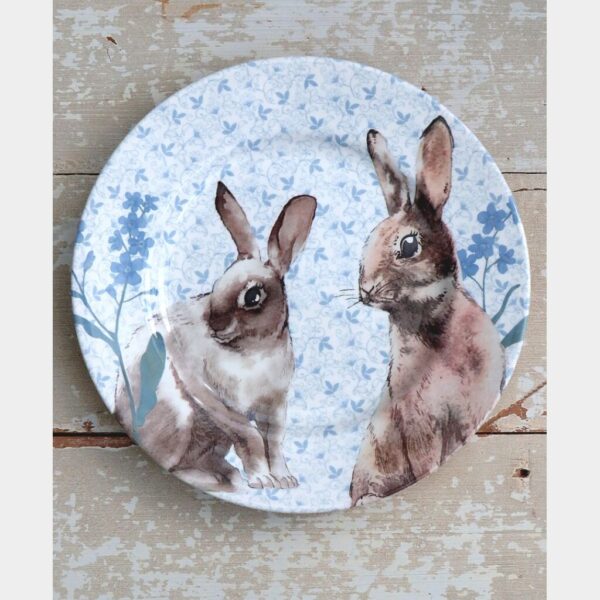 Engels bord/ schaal Royal Stafford "Easter Bunny / Rabbit (28cm)