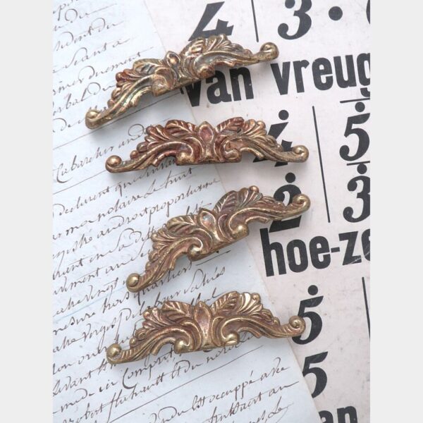 Antiek Frans messing ornamentje