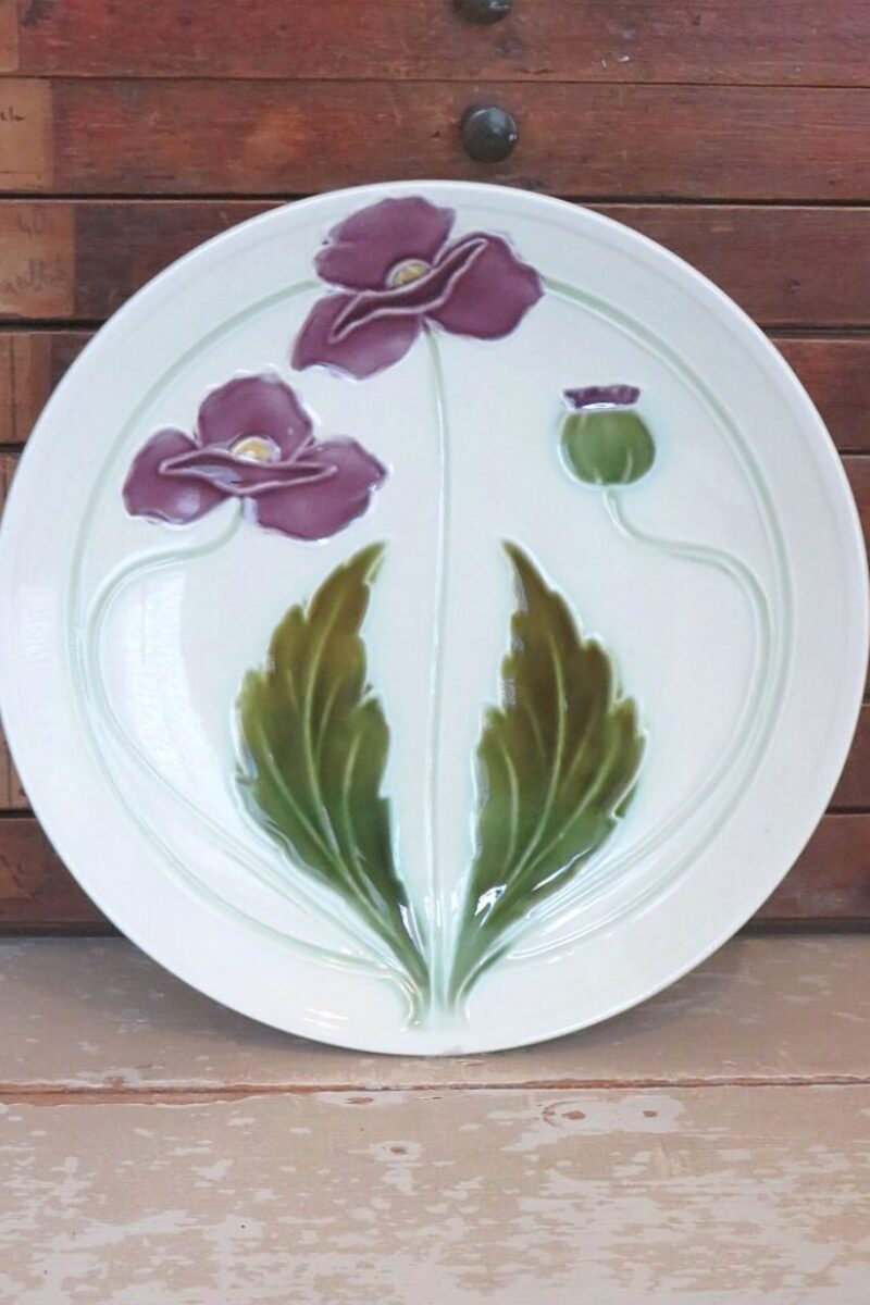 Art Nouveau wandbord