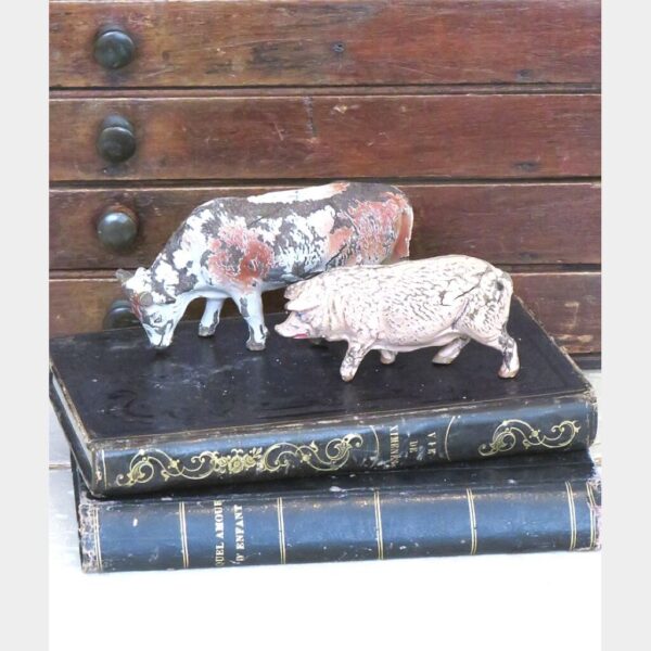 Antiek speelgoed "Varken"