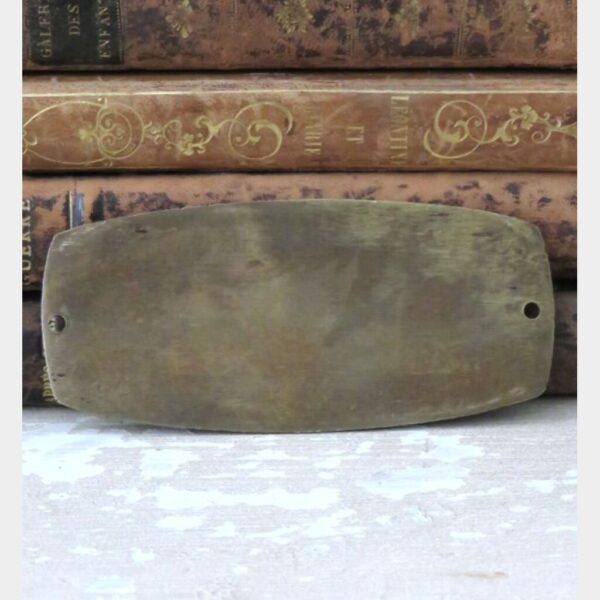 Oud deurplaatje “Receptie”