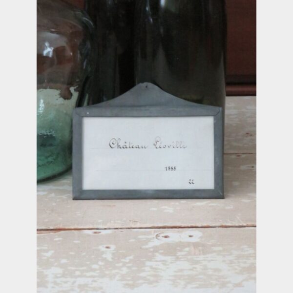 Antiek Frans wijnlabel "Château Léoville"1888