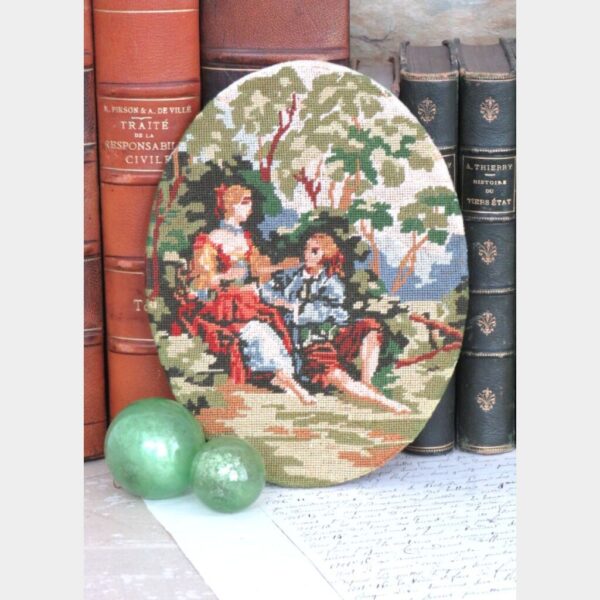 Borduurwerk "Petite point"