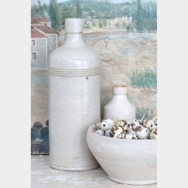 Antieke Franse inktfles " J . Antoine en Fils"19e/20e eeuw