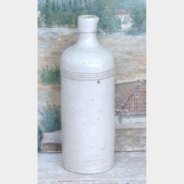 Antieke Franse inktfles " J . Antoine en Fils"19e/20e eeuw