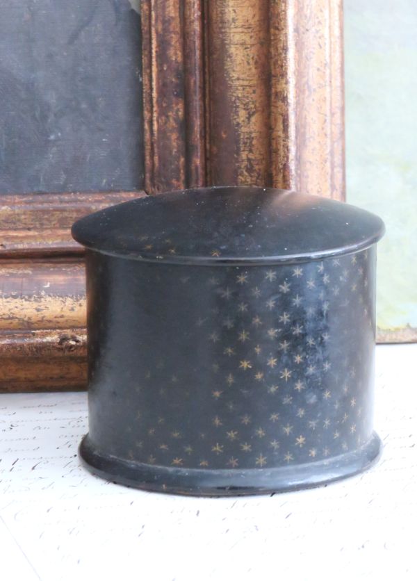 Antieke Franse poederdoos, periode Napoleon III