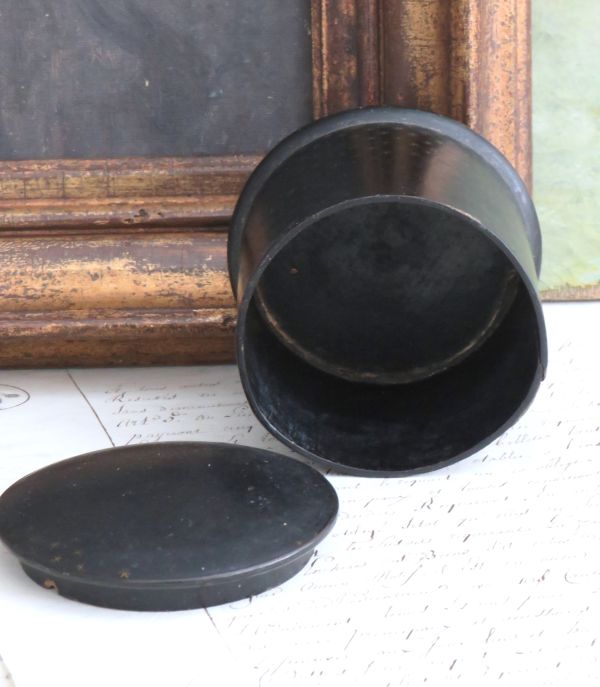 Antieke Franse poederdoos, periode Napoleon III