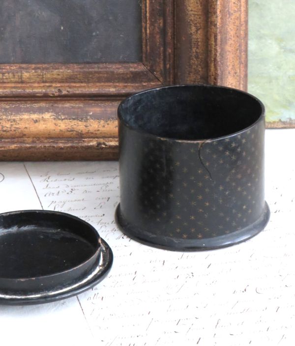 Antieke Franse poederdoos, periode Napoleon III