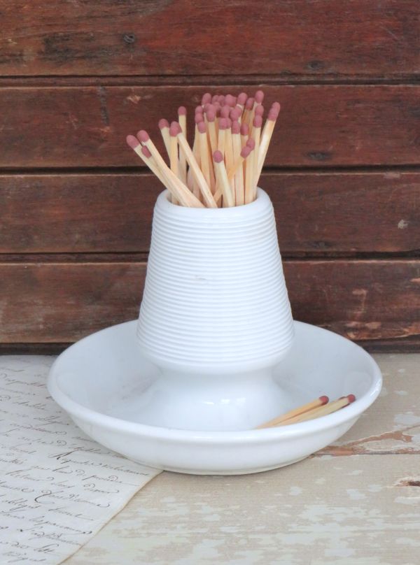 Antieke Franse pyrogène/ luciferhouder