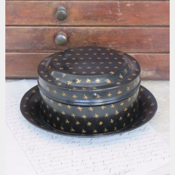 Oude trommel met onderbord