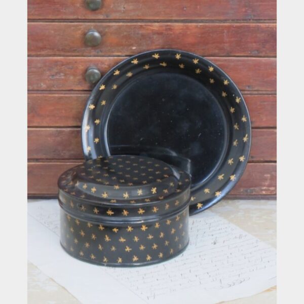 Oude trommel met onderbord