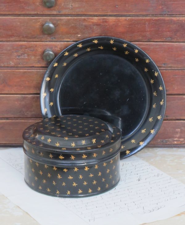 Oude trommel met onderbord