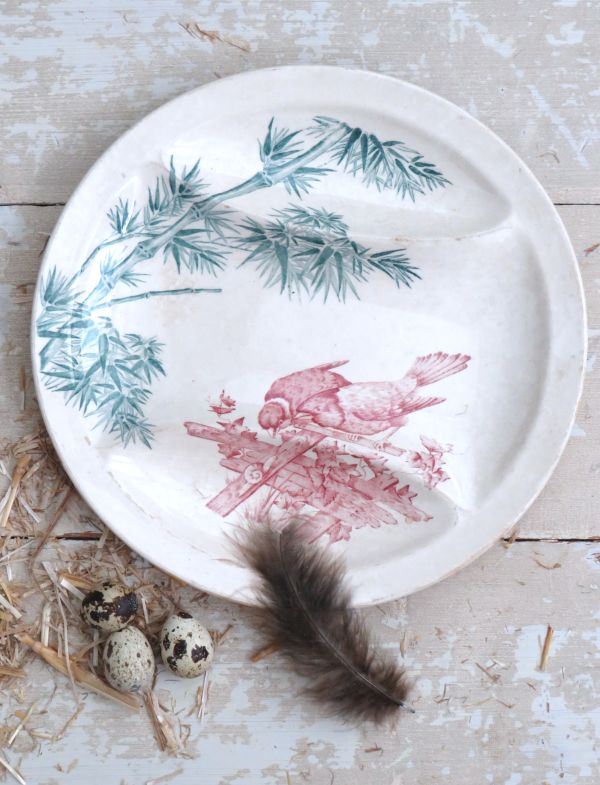 Antiek aspergebord Longwy