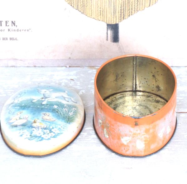 Paasblikje Côte d'Or Chocolade "Lam & pulletjes"