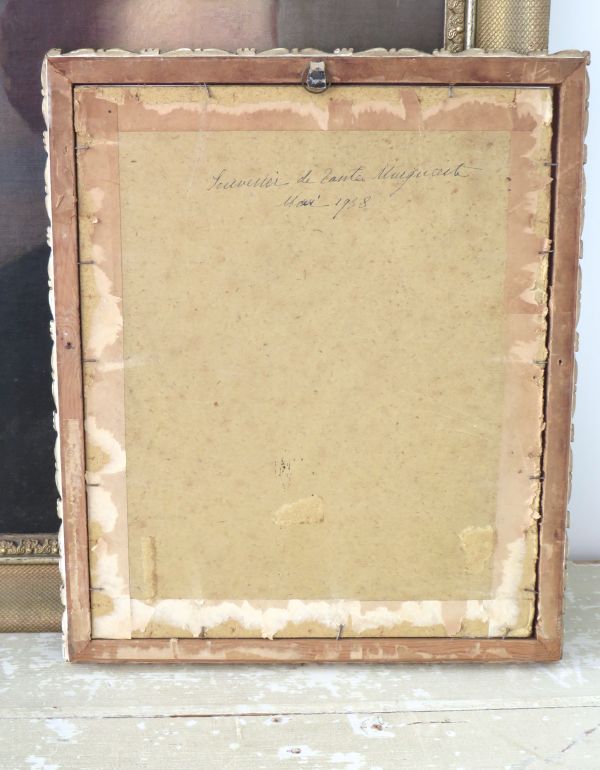 Oude Franse lijst met prent -1938