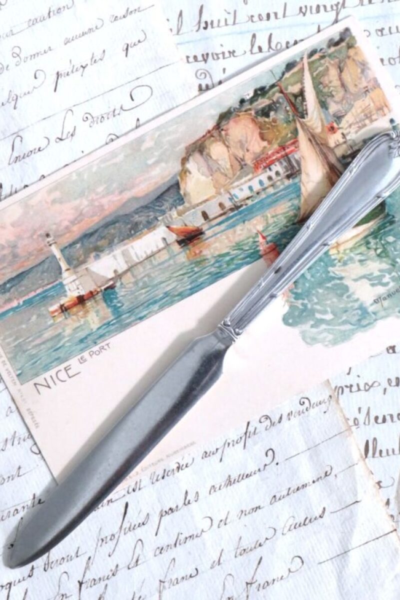 Engelse verzilverde brievenopener Mappin & Webb – Princesplate