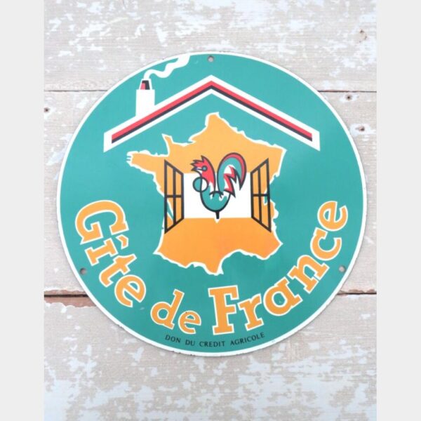 Vintage plaquette "Gite de France"