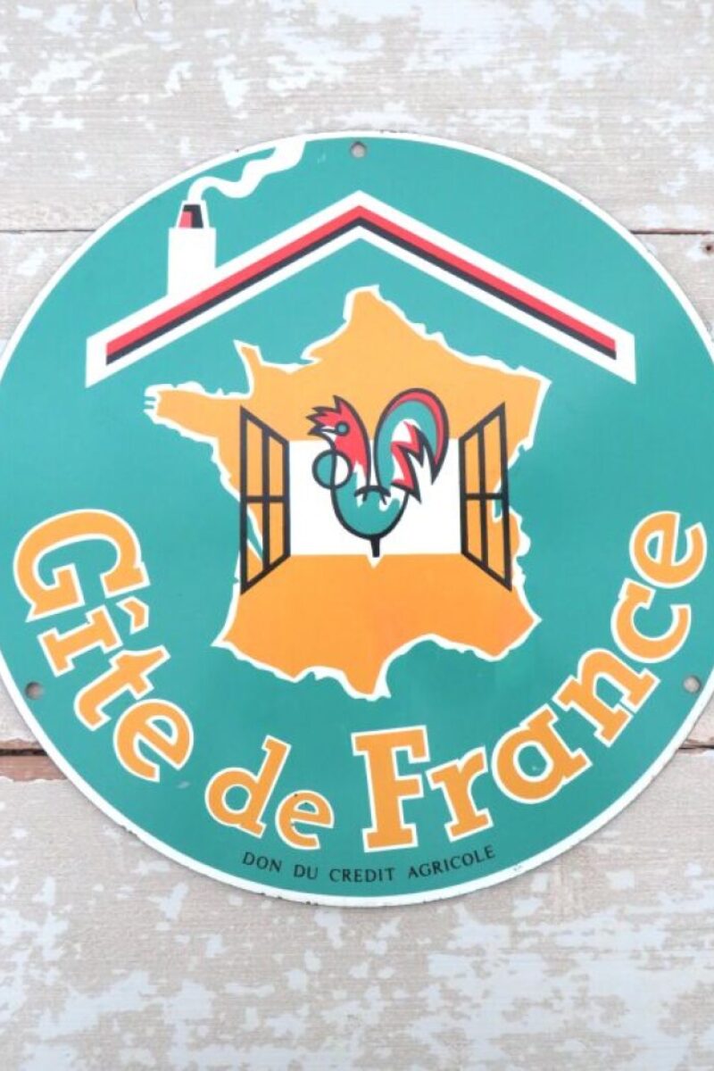Vintage plaquette "Gite de France"