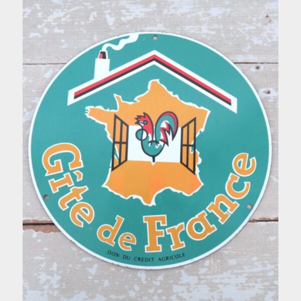Vintage plaquette "Gite de France"