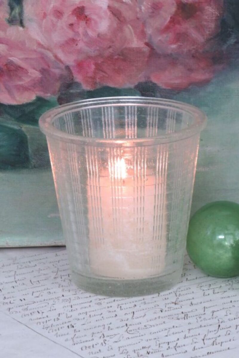 Oude Franse confiturepot ” Brevete Depose Pavilia”