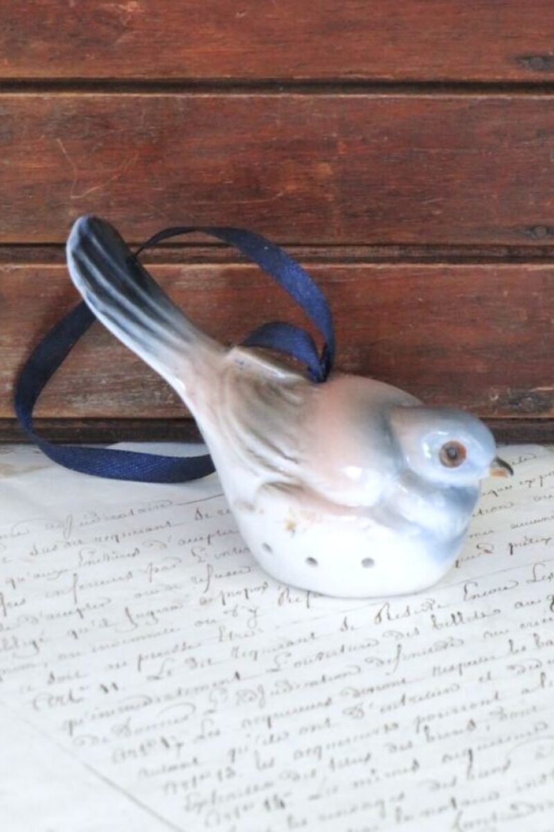 Vintage pomander "Vogel"