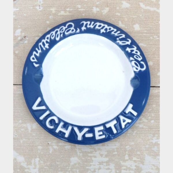 Vintage reclame asbak ” Vichy-Etat”