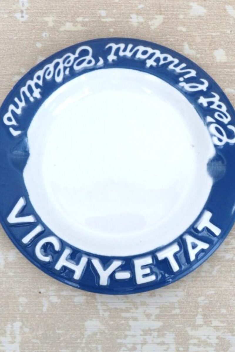 Vintage reclame asbak ” Vichy-Etat”