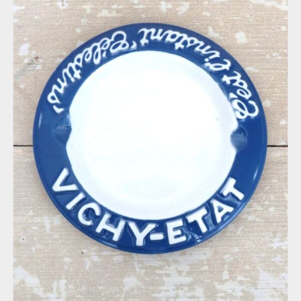 Vintage reclame asbak " Vichy-Etat"