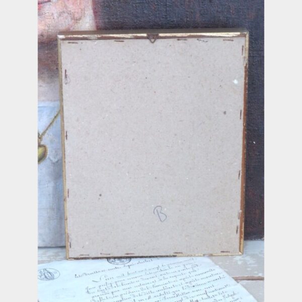 Vintage botanische prent "Rosa Centifolia Bullata"