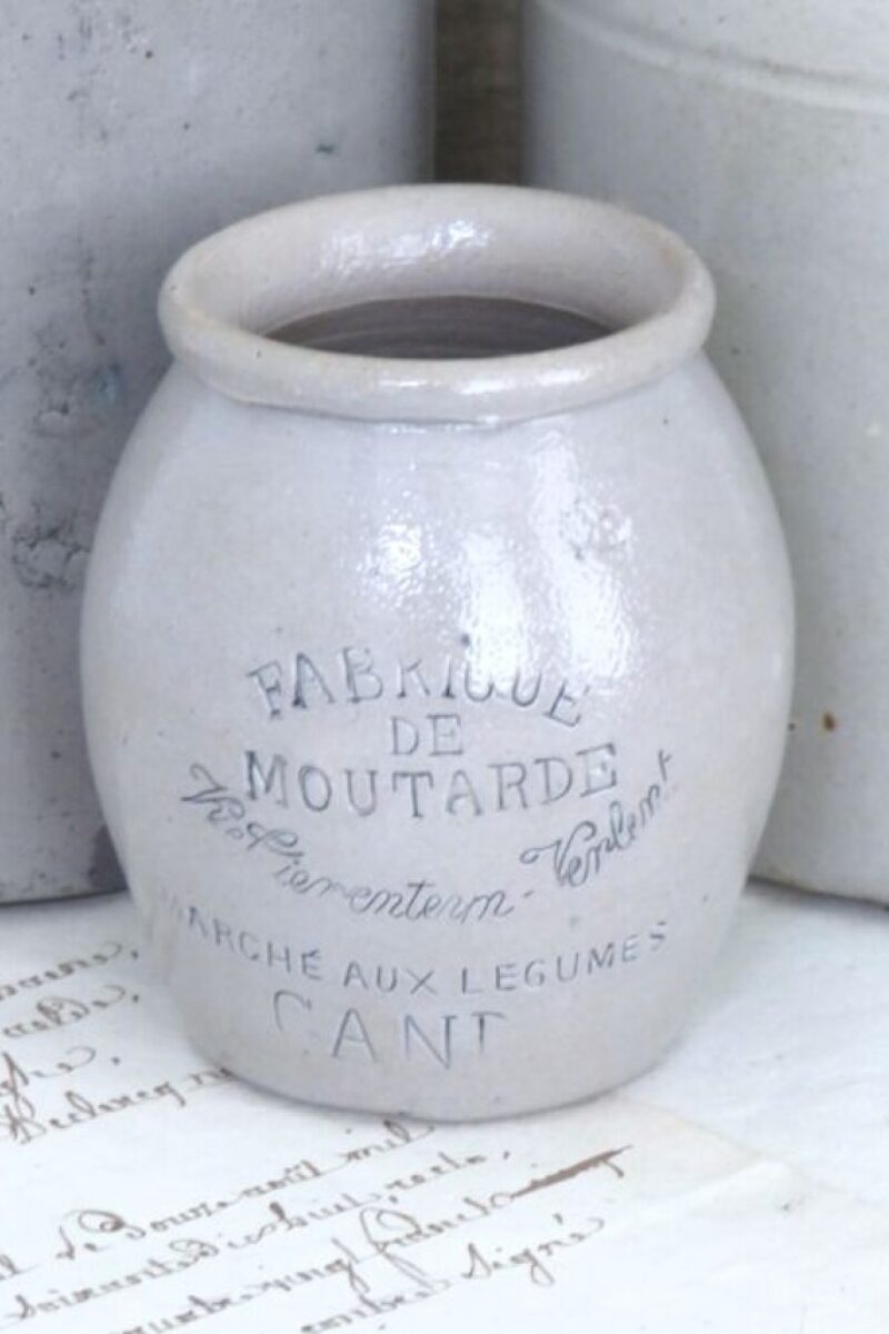 Oude mosterdpot "Fabrique de Moutarde"