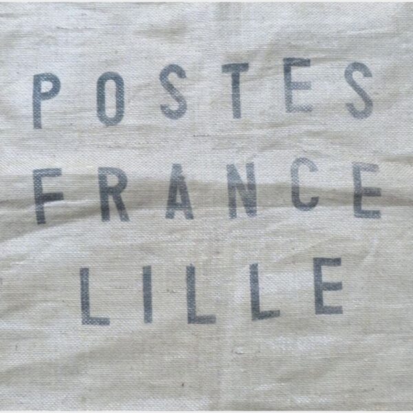 Jute postzak "Postes France Lille"