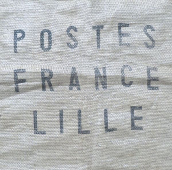 Jute postzak "Postes France Lille"