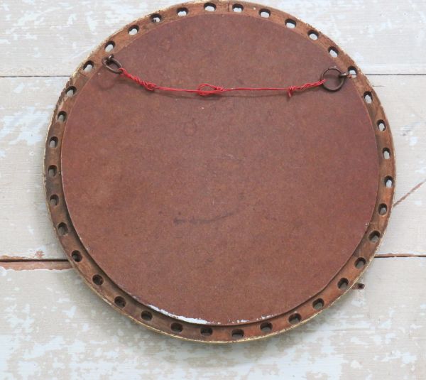 Antieke ronde spiegel