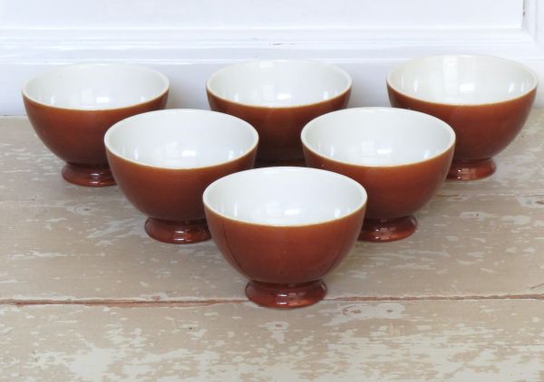 Set ( 6 stuks) Vintage spoelkommen