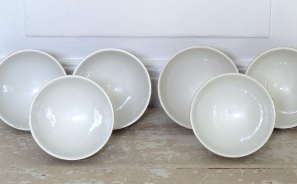Set ( 6 stuks) Vintage spoelkommen