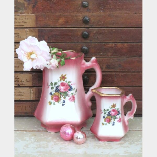 Engelse Staffordshire Ironstone kan "Rozen"