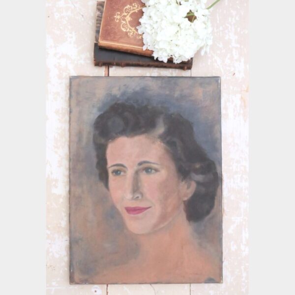 Vintage portret "Française"
