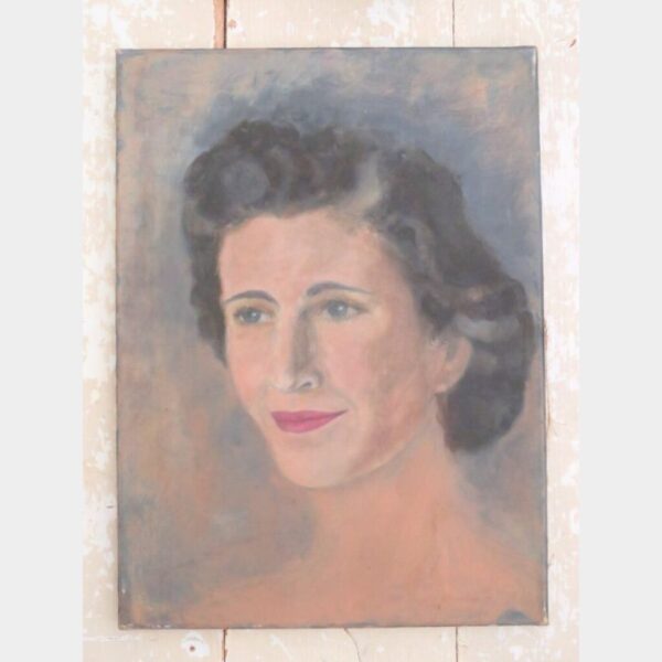 Vintage portret "Française"