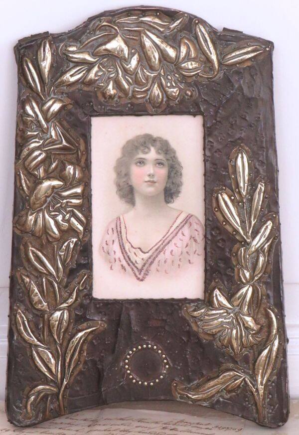 Antieke Arts & Crafts fotolijst