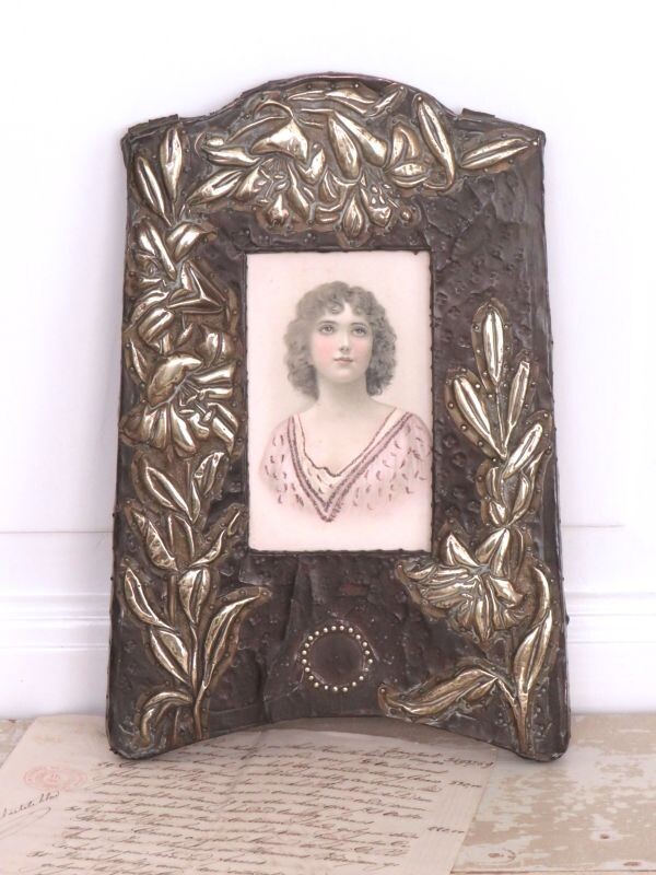 Antieke Arts & Crafts fotolijst