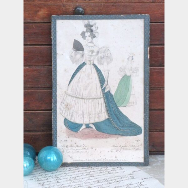 Antieke Franse gravure