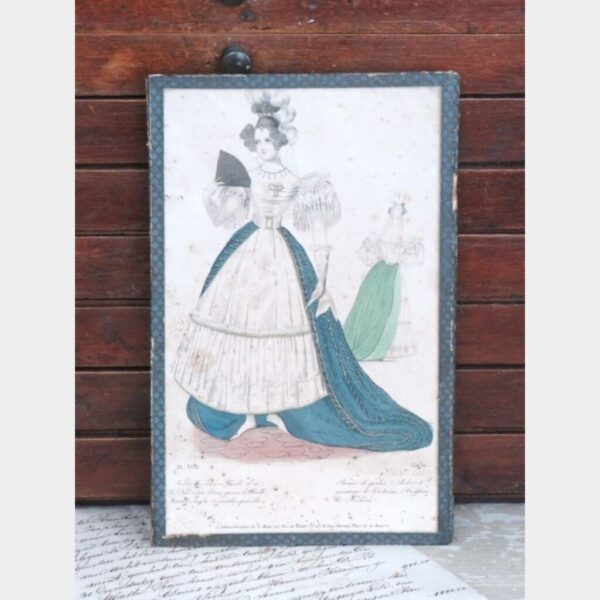 Antieke Franse gravure