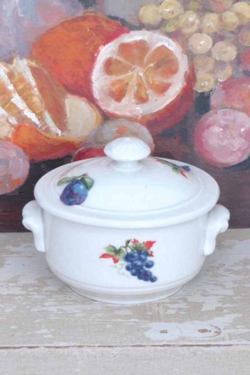 Schaaltje met deksel Limoges Creations Baud- Paris