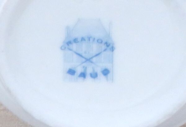 Schaaltje met deksel Limoges Creations Baud- Paris